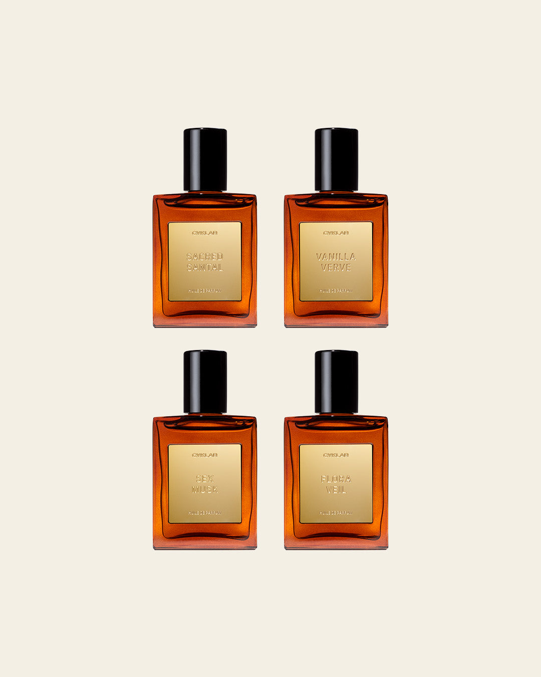 4 Piece Perfume Oil Layering Set - The Essentials – CYKLAR