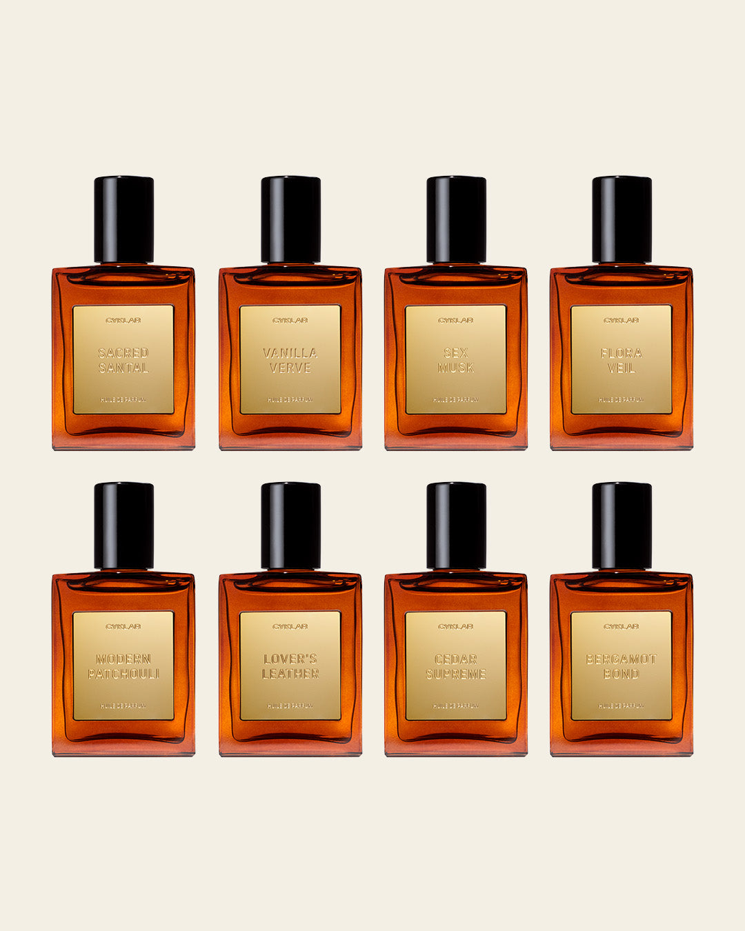 8 Piece Perfume Oil Layering Set - Create Unique Combinations – CYKLAR