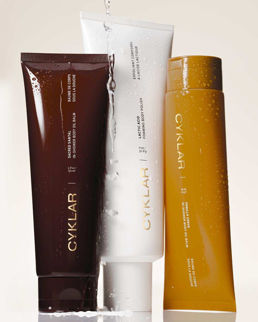 Sacred Santal In-Shower Body Oil Balm – CYKLAR