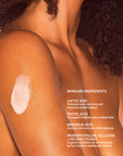 lactic acid body scrub ingredients