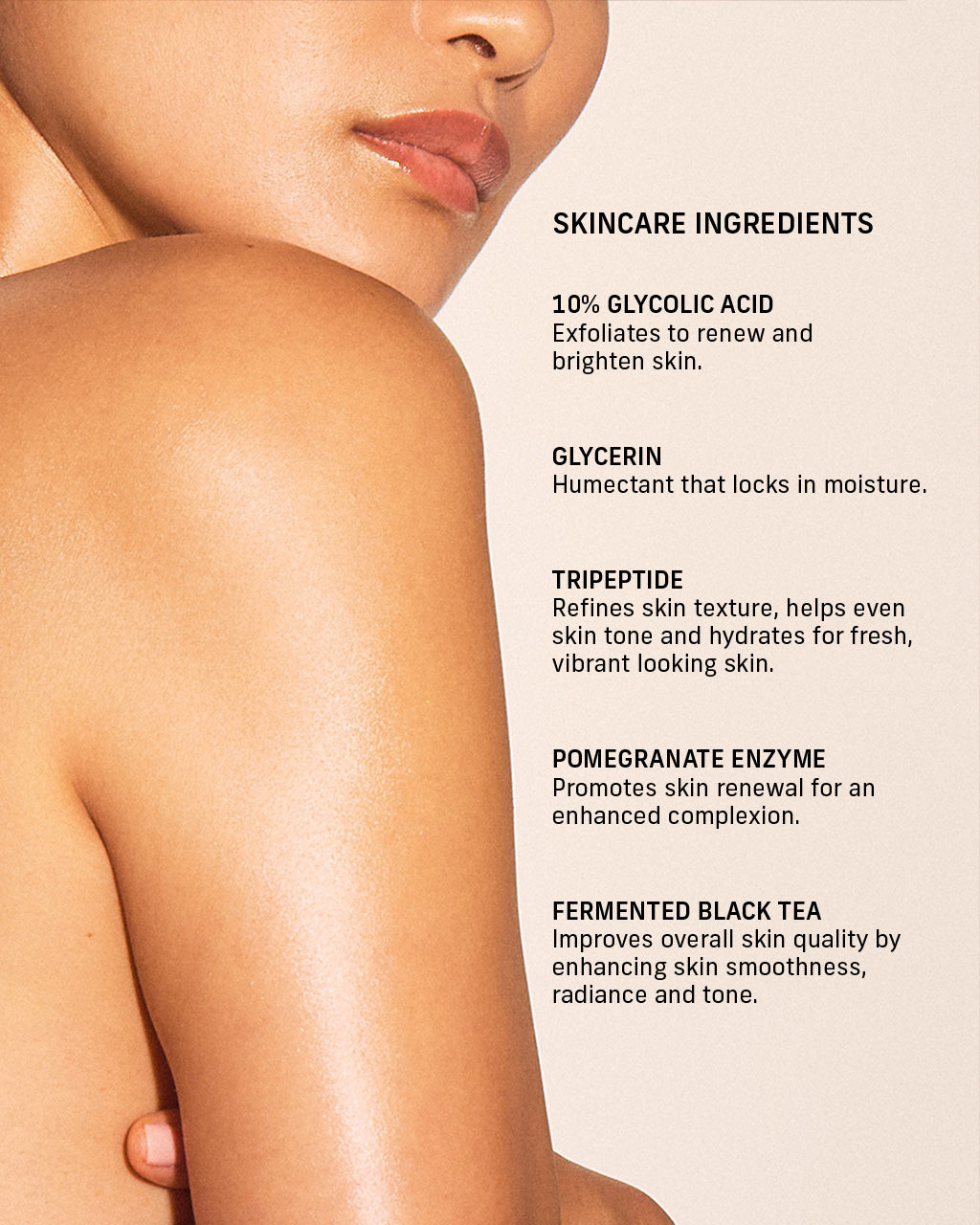 Glycolic Acid Exfoliating Body Spray benefits