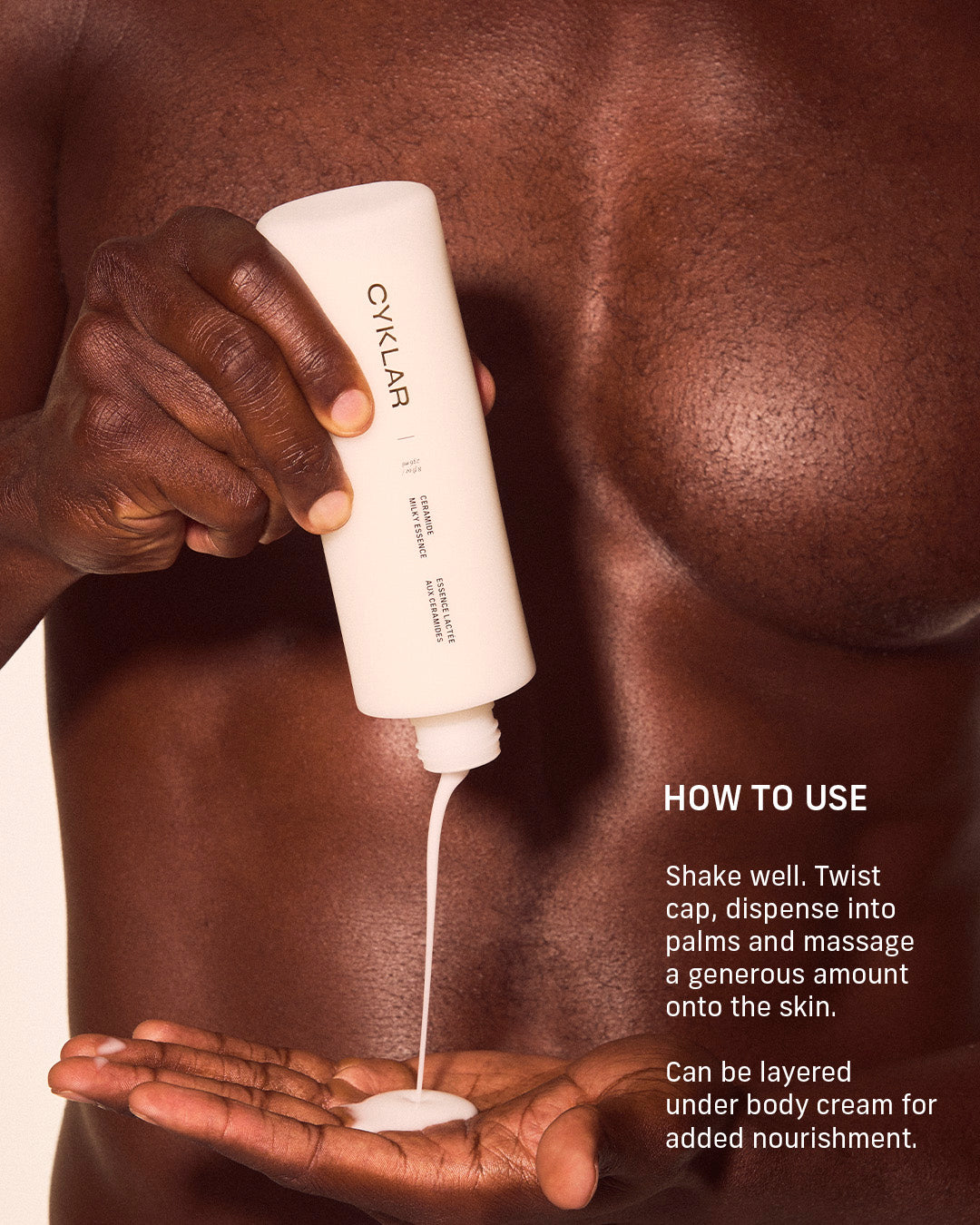 how to use ceramide milky essence