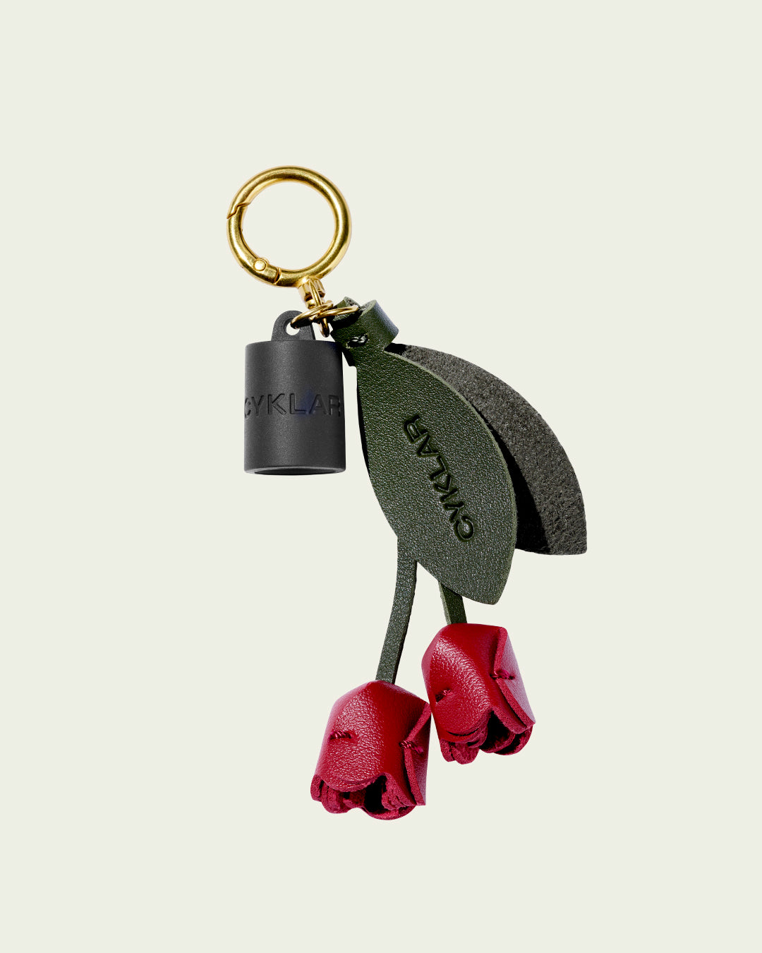rose bude perfume oilbag charm key chain