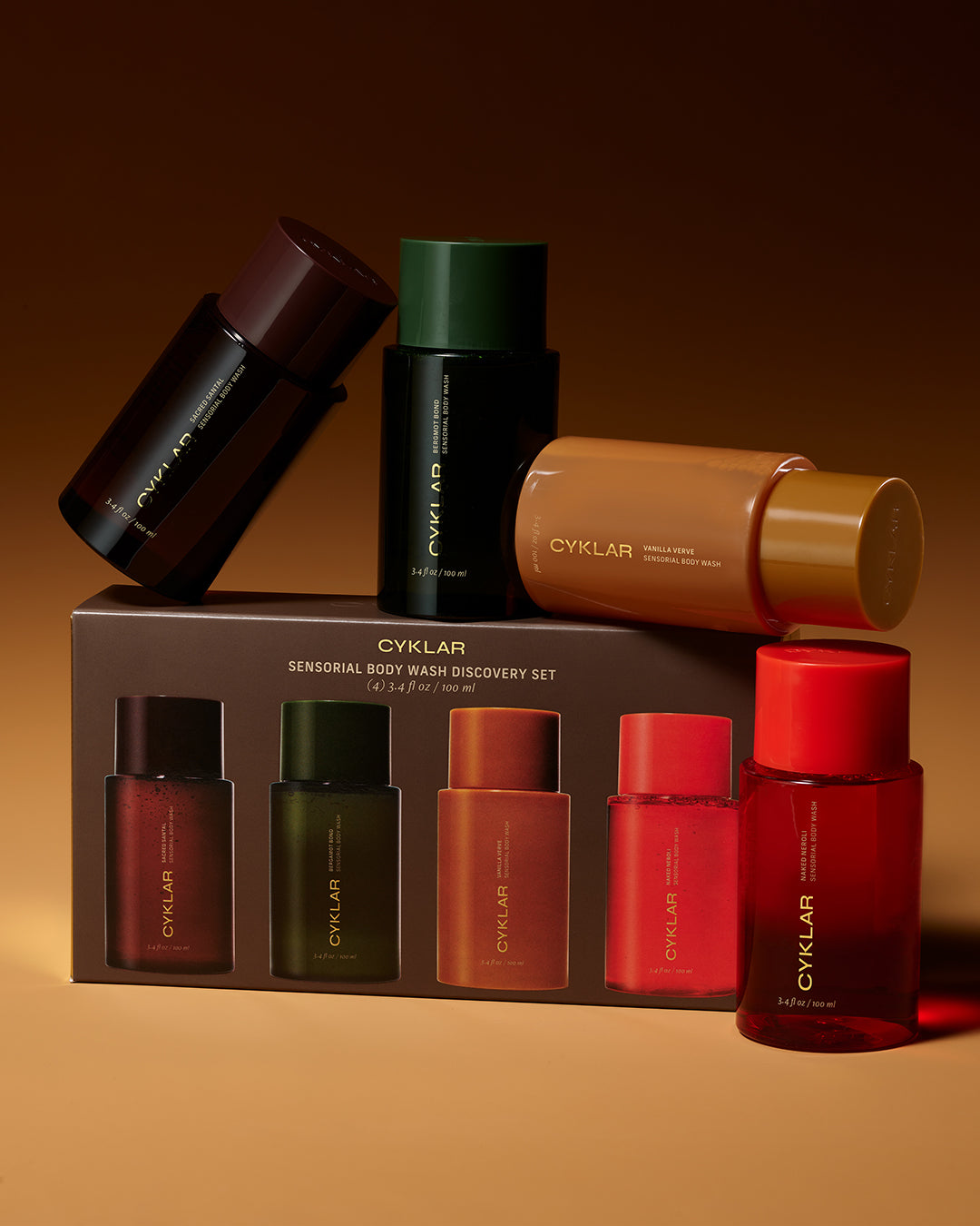 travel size body wash set