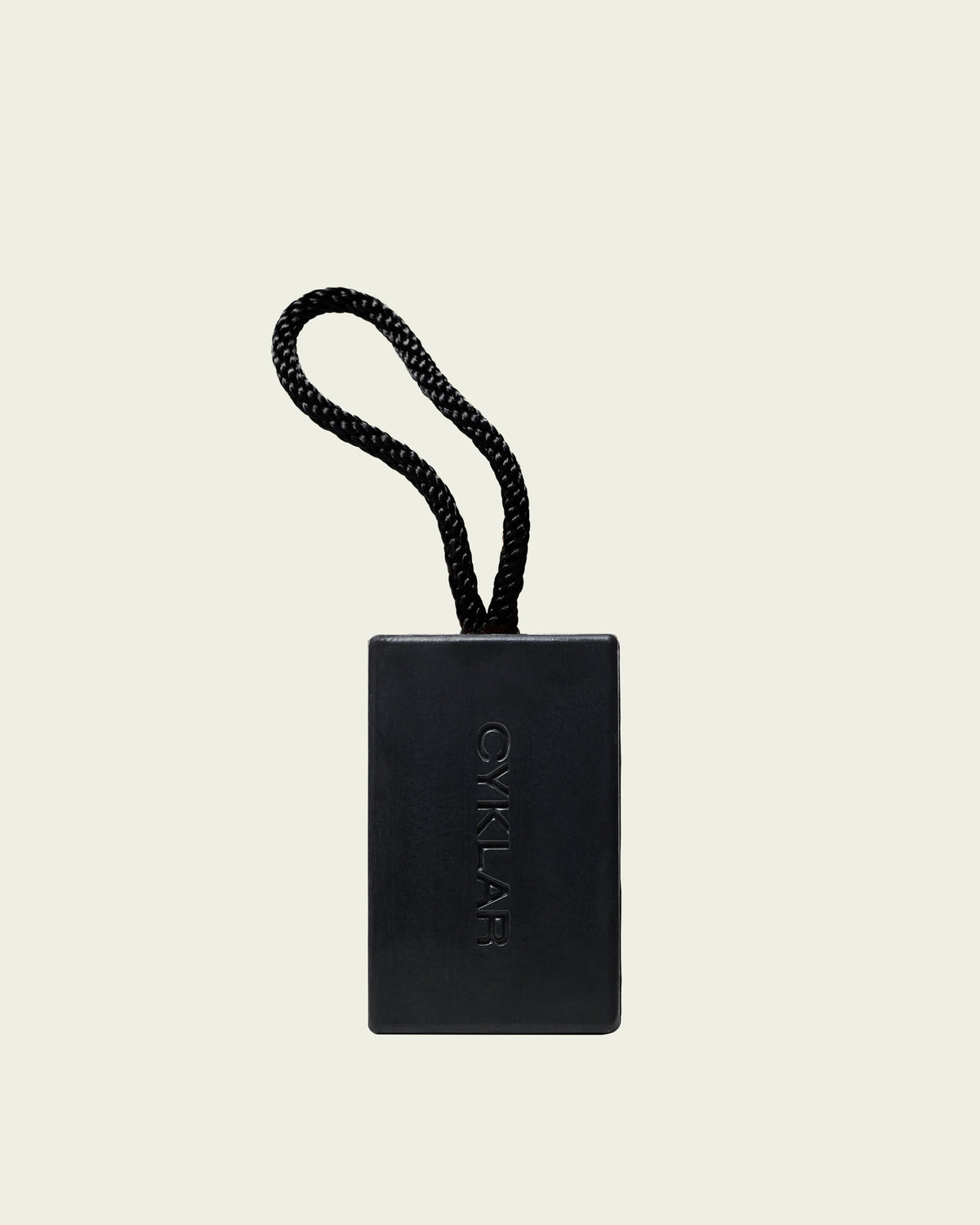Lover's Leather Soap on a Rope Exfoliating Bar by Cyklar