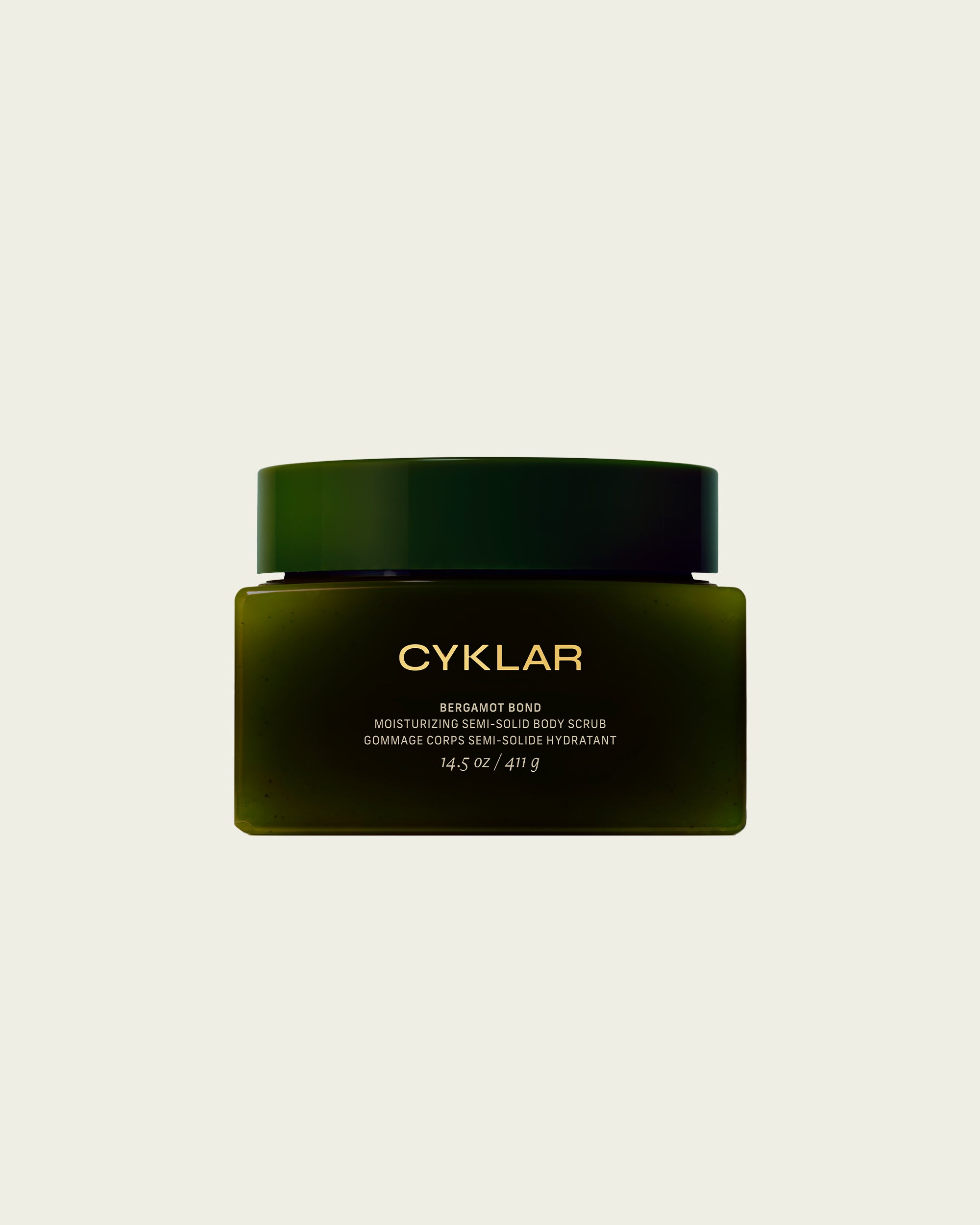 bergamot bond moisturizing semi-solid body scrub