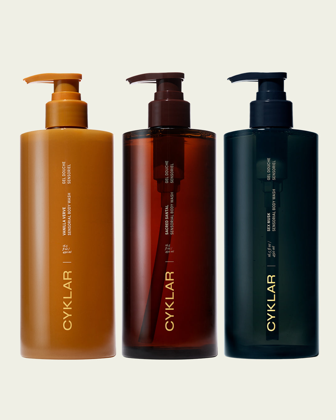 cyklar best selling body washes