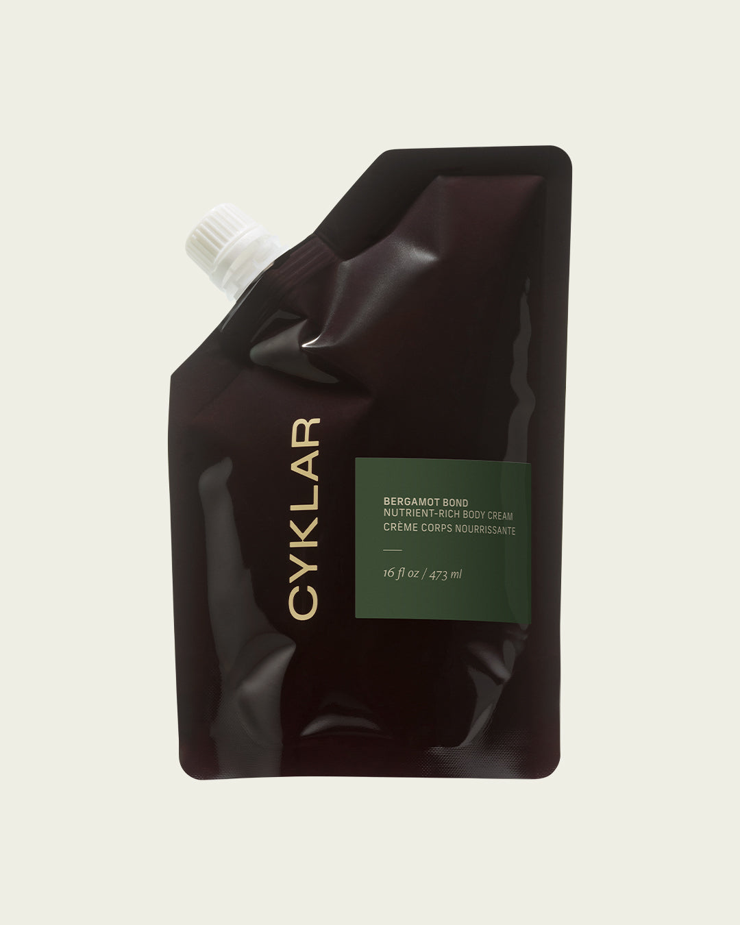 bergamot bond body cream refill pouch