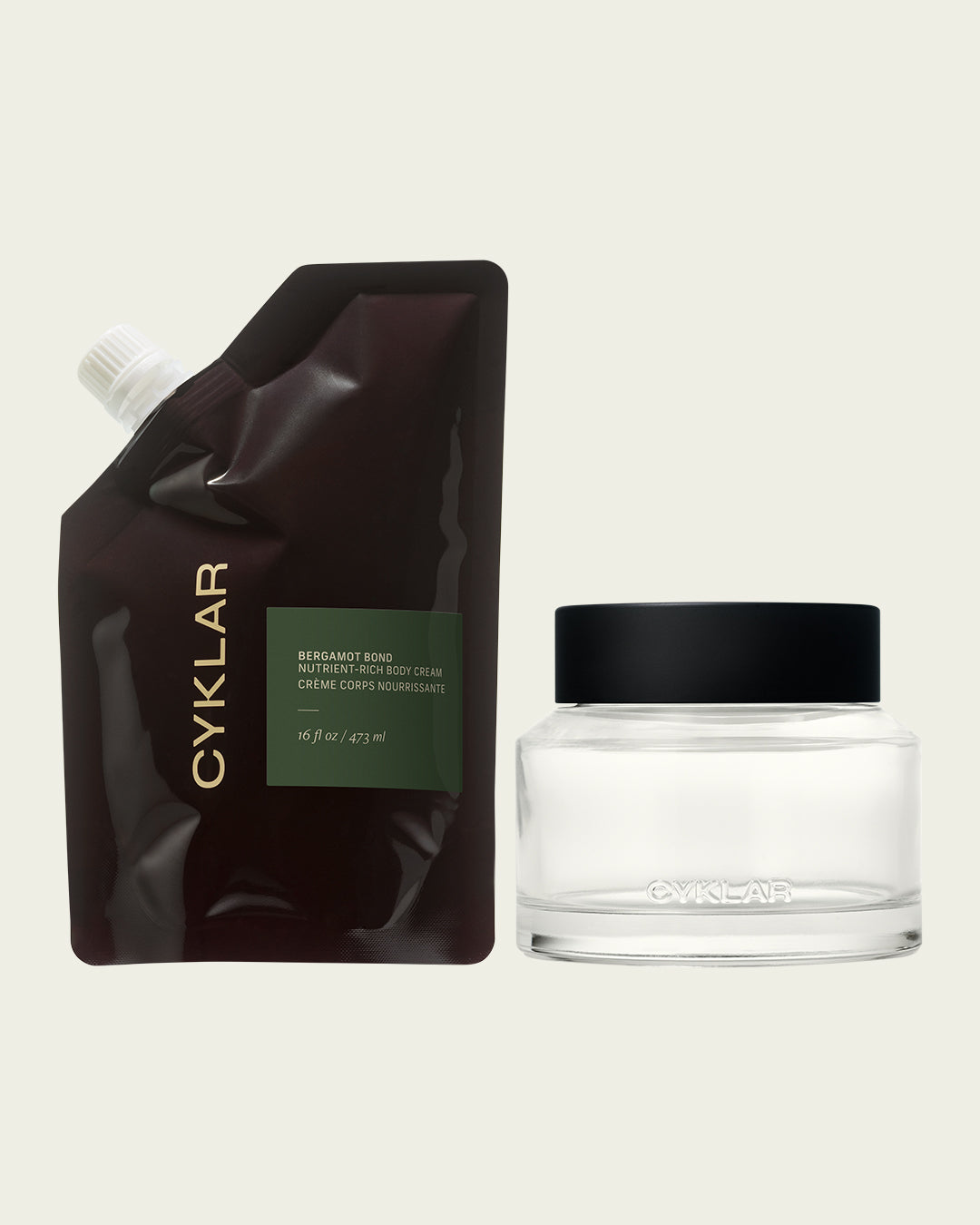 bergamot bond body cream refill set