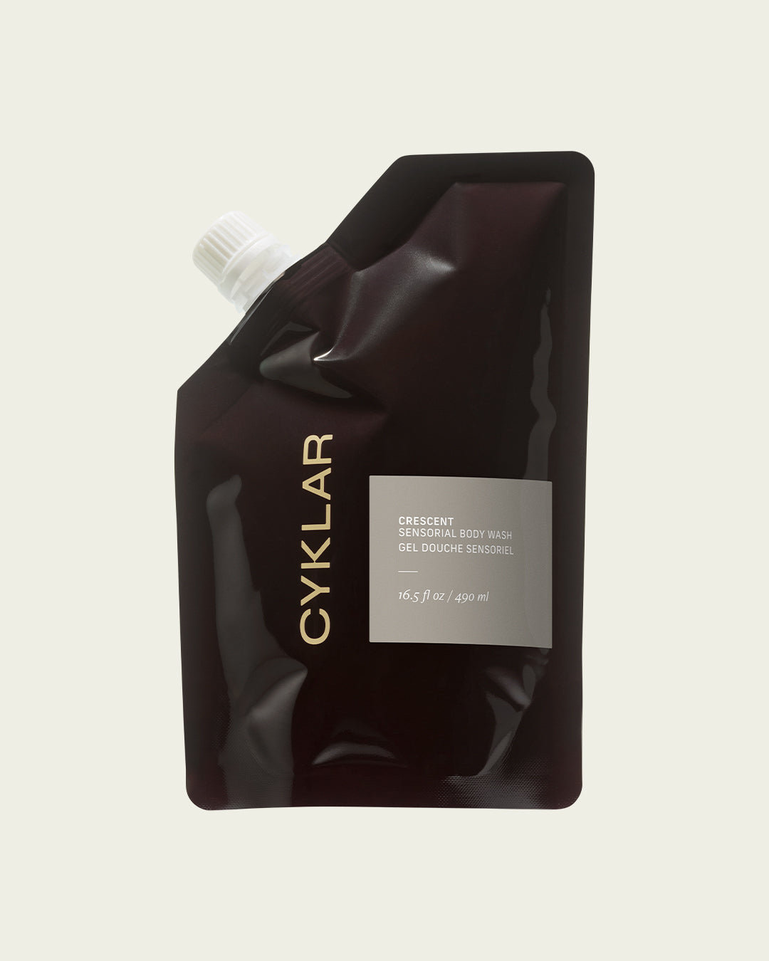 crescent body wash refill pouch