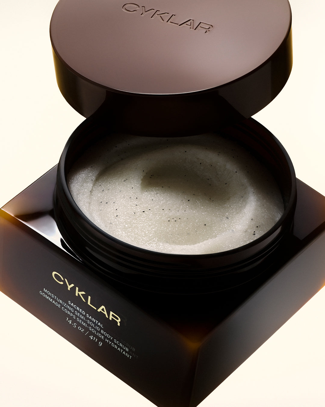 sacred santal body scrub