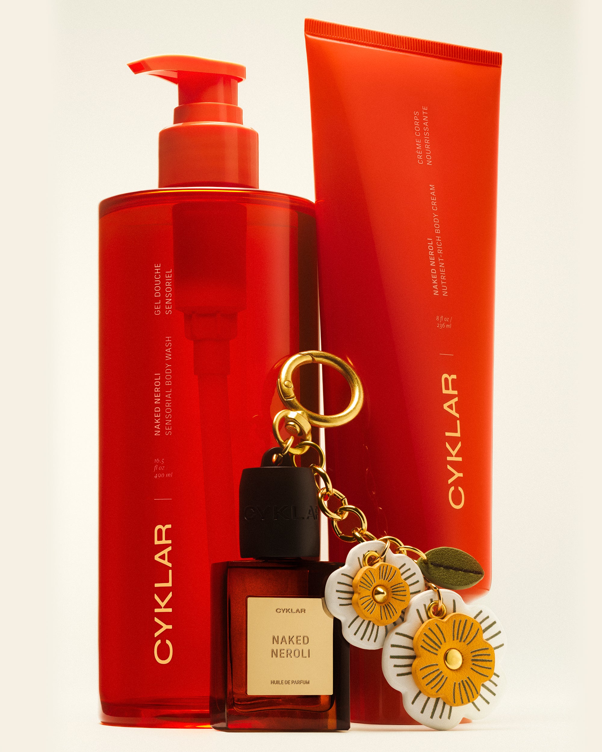 naked neroli body care and perfume oil bag charm