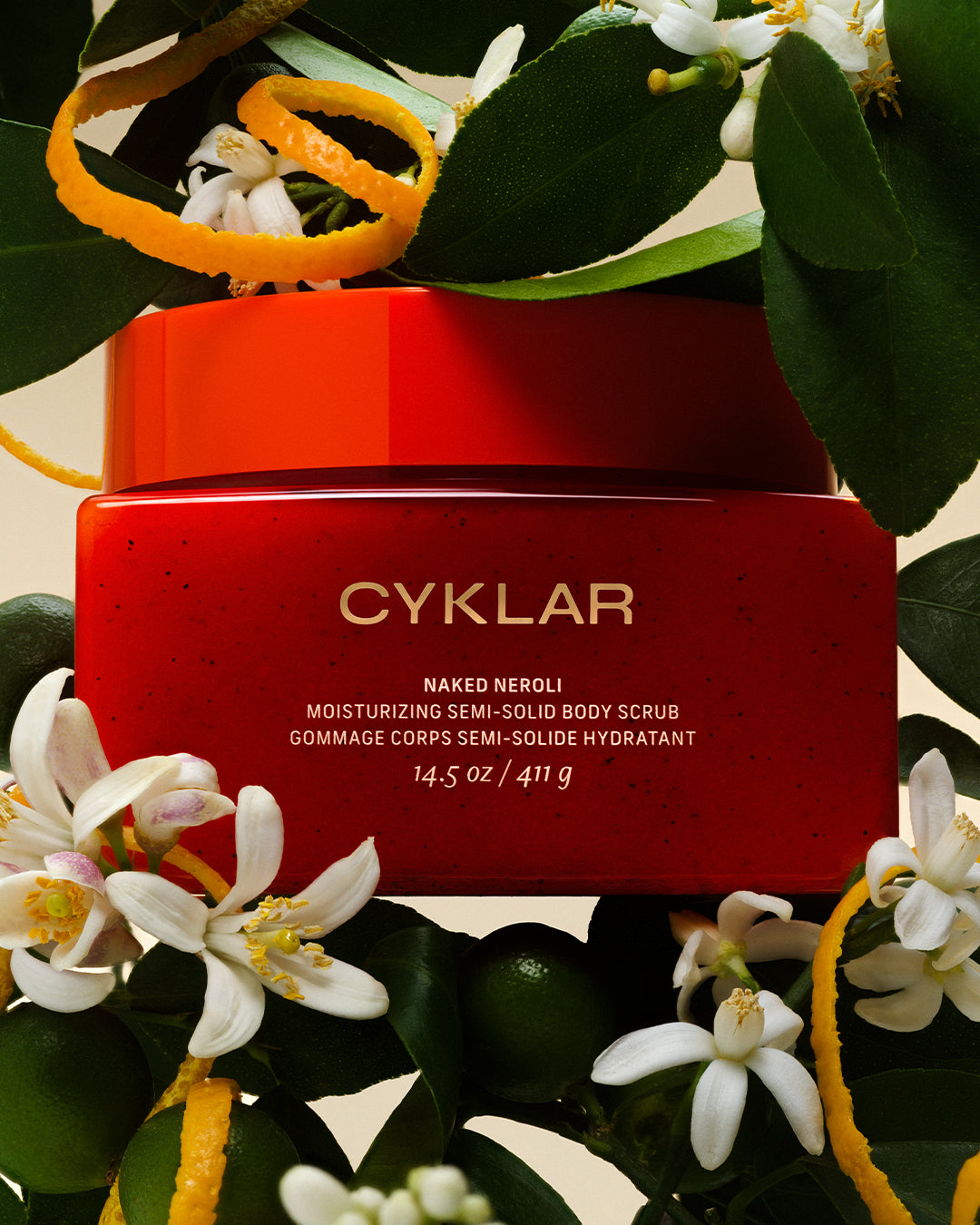 naked neroli body scrub