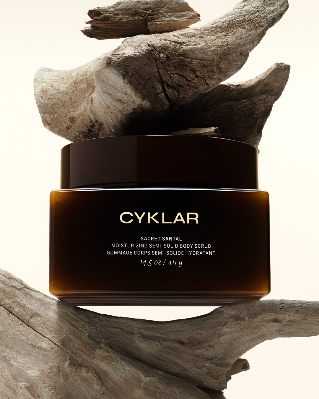 sacred santal body scrub