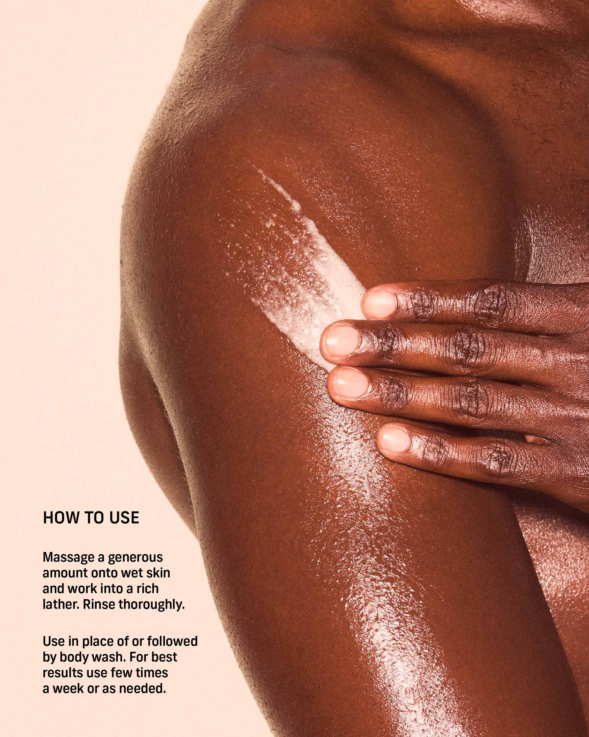 how to use body scrub