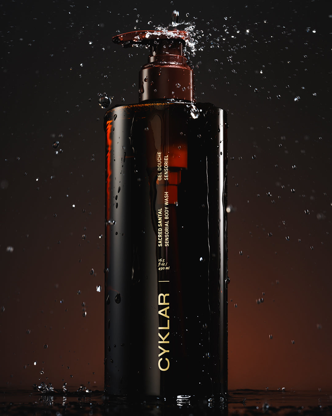 sacred santal body wash
