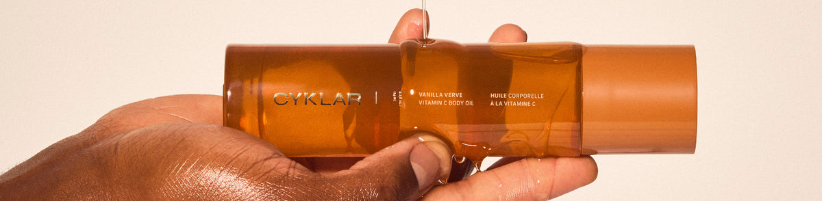 Body Oil & Balm Banner