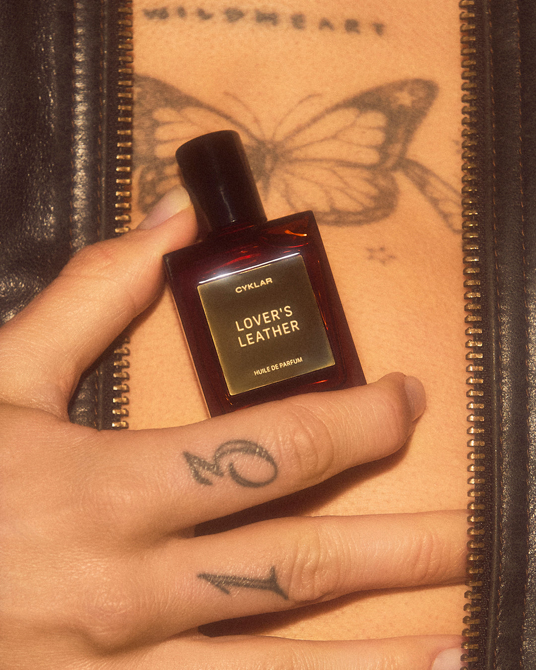 leather and tobacco fragrance oil & and tolu balsam lend a woody depth Lover's Leather Perfume Oil